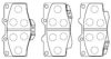 AISIN A1N029 Brake Pad Set, disc brake